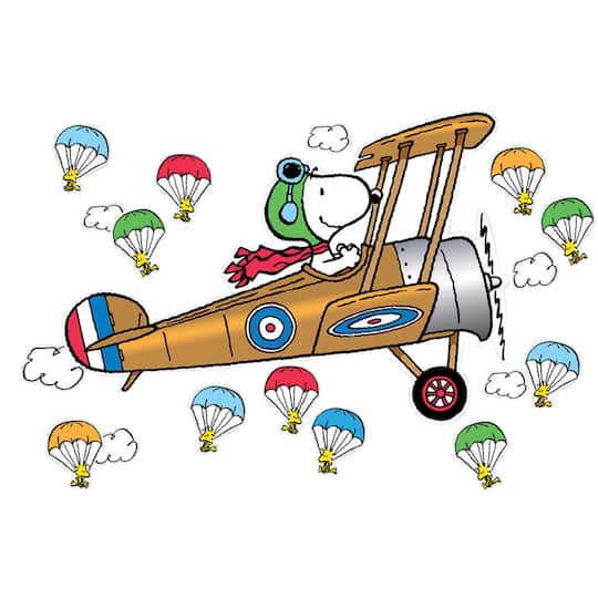 Eureka&#xAE; Peanuts&#xAE; Giant Flying Ace Snoopy Bulletin Board Set